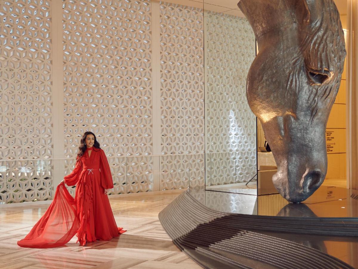 Grand Hyatt Kuwait Hotel Koeweit Buitenkant foto The lobby of the hotel