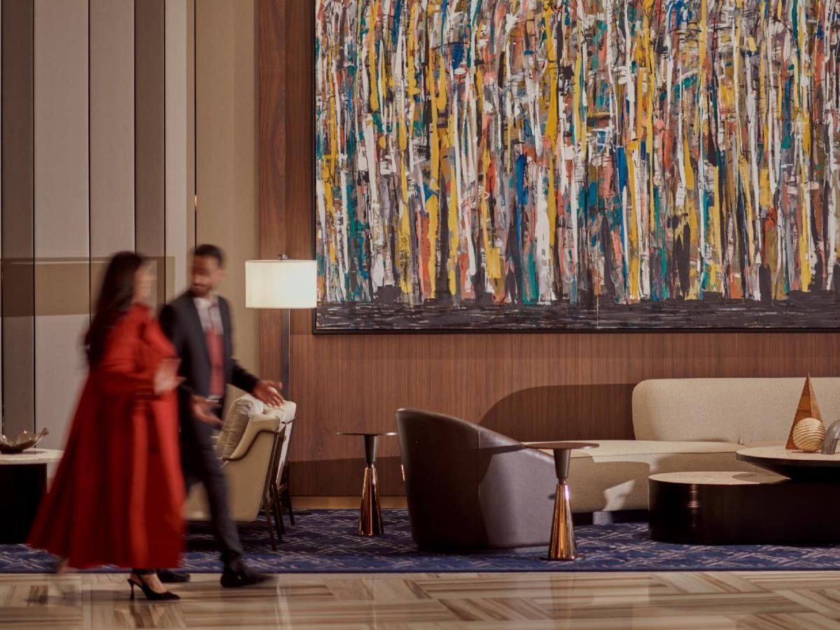 Grand Hyatt Kuwait Hotel Koeweit Buitenkant foto The lobby of the hotel
